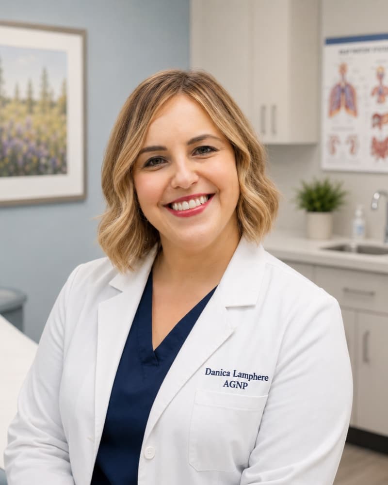 Portrait of Danica Lamphere, MSN, AGNP-C, RN-BC